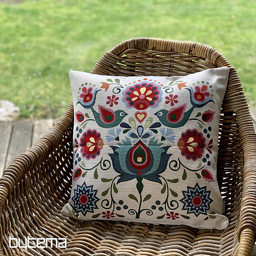 Housse de coussin tapisserie JURKOVIC