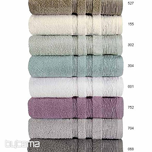 Serviette et drap de bain luxe EGERIA saint gris