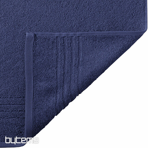 Serviette et drap de bain luxe MADISON 385 bleu foncé