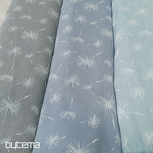 Tissu décoratif FRESH 570 vol. turquoise