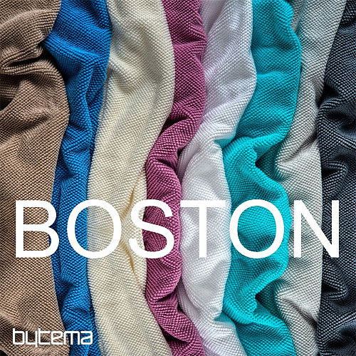 Tapis de bain en coton BOSTON turquoise 331