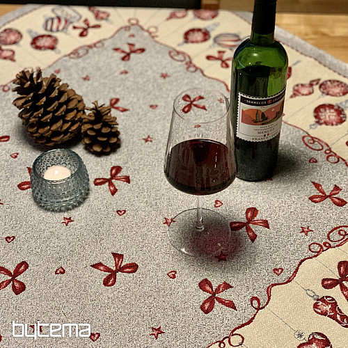 Nappe tapisserie de Noël NOEL