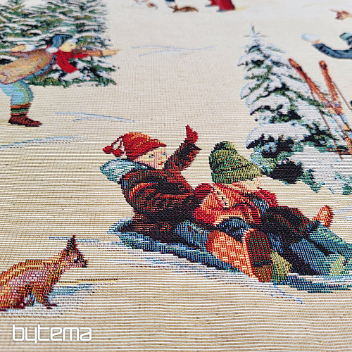 Tissu tapisserie SKIEURS