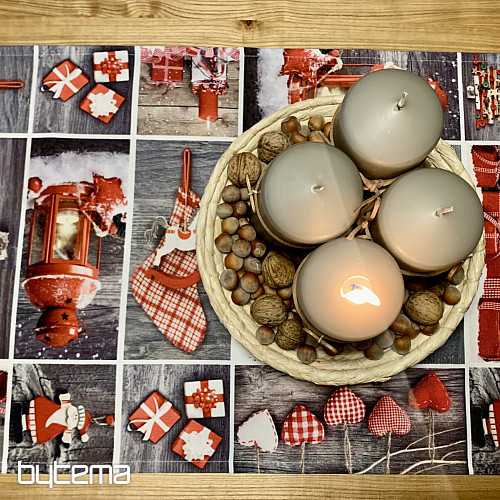 Nappes et foulards de Noël V149