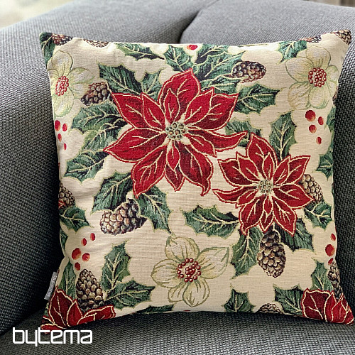 Couverture de tapisserie de Noël ROSES DE NOËL BARDI