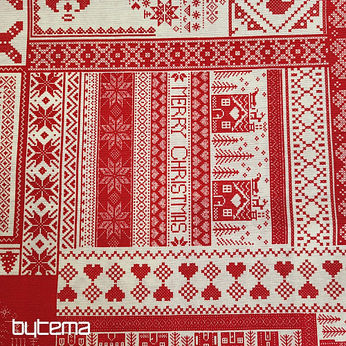 Tissu de décoration de Noël ORNAMAYO