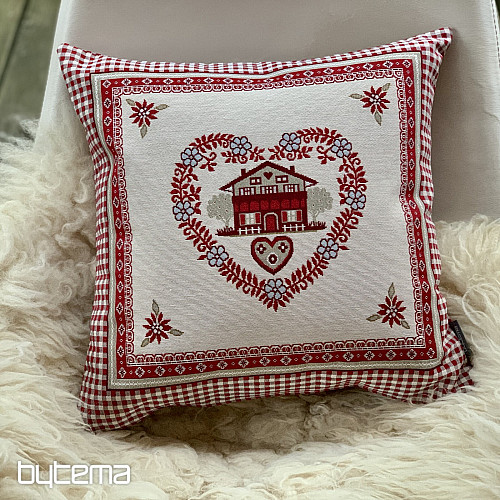 Housse de coussin tapisserie ALPES TYROLIENNES 3