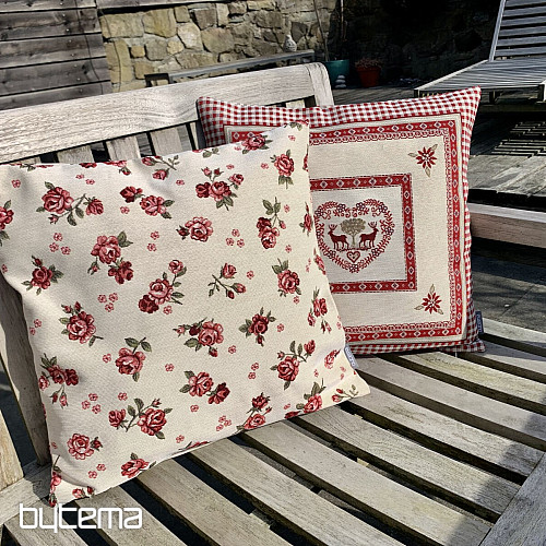 Housse de coussin tapisserie ALPES TYROLIENNES 4