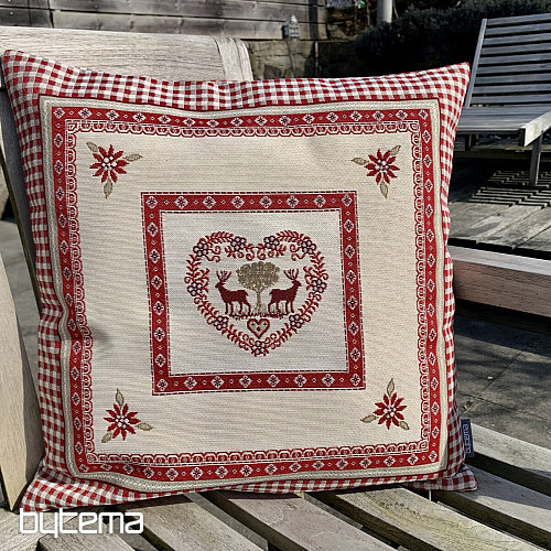 Housse de coussin tapisserie ALPES TYROLIENNES 4