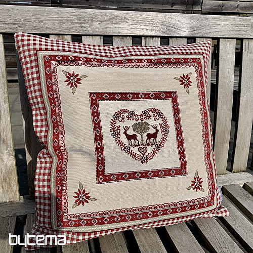 Housse de coussin tapisserie ALPES TYROLIENNES 4