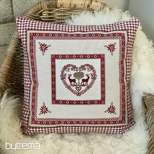 Housse de coussin tapisserie ALPES TYROLIENNES 4