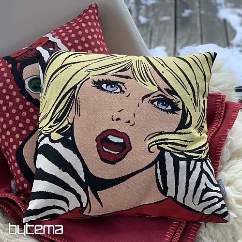 Taie d'oreiller en tapisserie COMICS WOMAN II