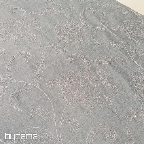 Tissu décoratif brodé AGENDA