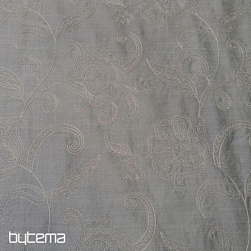 Tissu décoratif brodé AGENDA