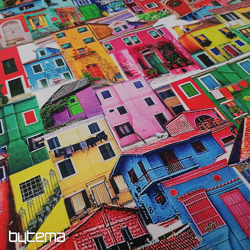 Tissu décoratif CASAS numérique