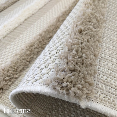 Tapis à cordes DELI 03 beige clair