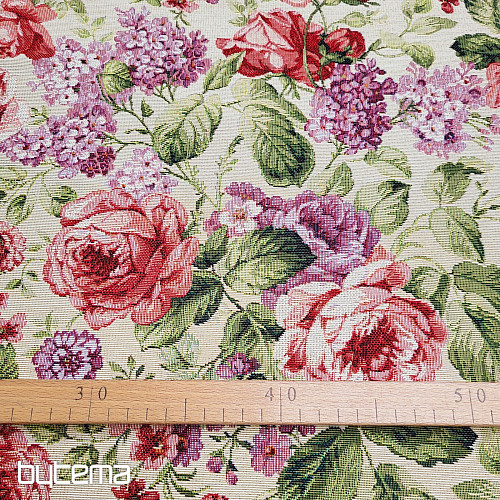 Tissu tapisserie VIOLETA