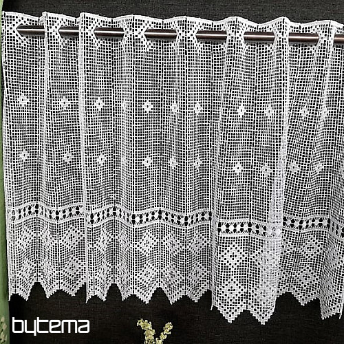 GERSTER 11428 rideau en vitrail au crochet