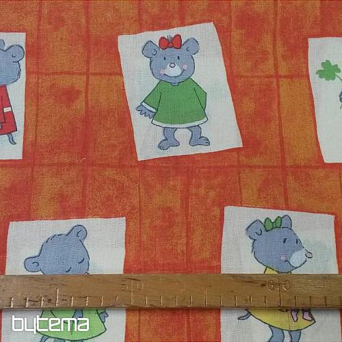 Tissu déco enfant MICE