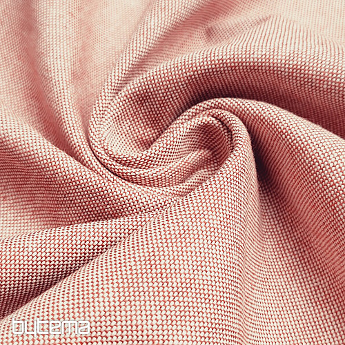 Tissu déco PASTEL terre cuite 60
