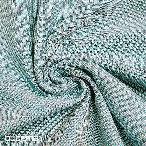 Tissu déco PASTEL turquoise 69