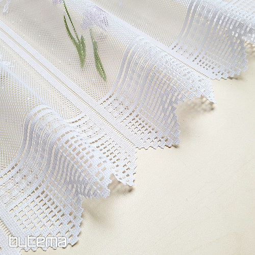 Rideau jacquard moderne pour vitrail LAVANDE NEUF