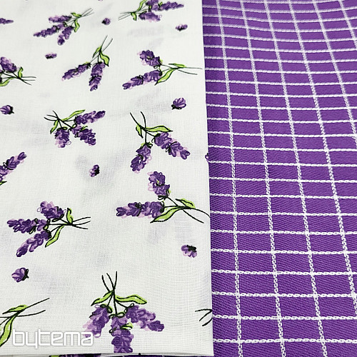 Serviettes en coton DÉS DE LAVANDE