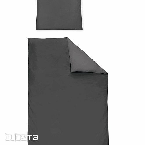IRISETTE satin de coton luxe Paris 8000-13 anthracite