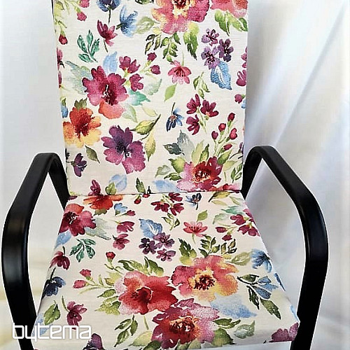 Tissu pour tapisserie FLEURS PASTEL