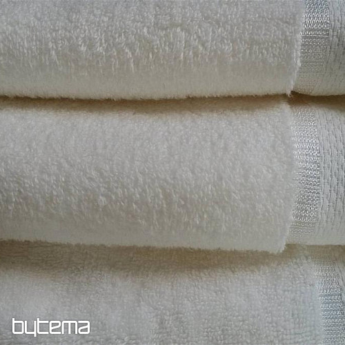 Serviette et drap de bain MIKRO crème
