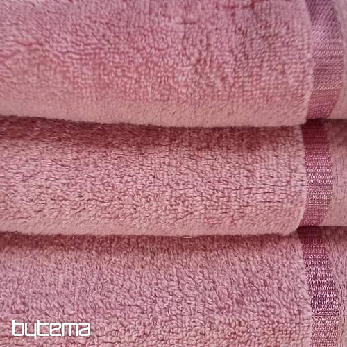 Serviette et drap de bain MIKRO rose