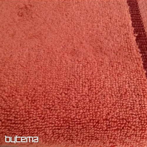 Serviette et drap de bain MIKRO terracotta