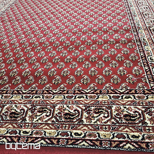 Tapis pièce SOLID 03 bordeaux CONES