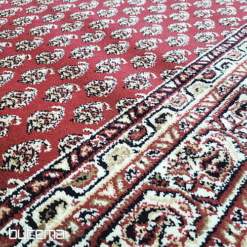 Tapis pièce SOLID 03 bordeaux CONES