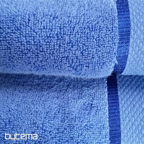 Serviette et drap de bain MIKRO bleu