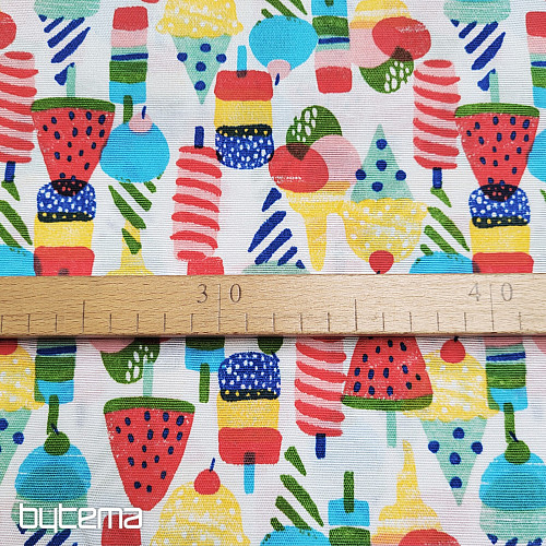 Tissu décoratif GLACE