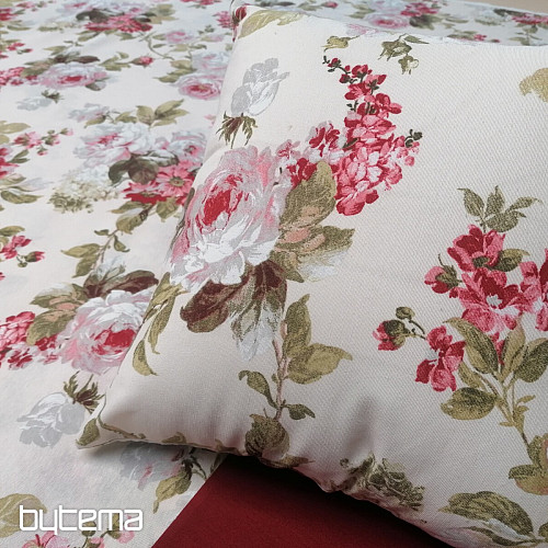 Tissu décoratif ROSE ELIANA grand