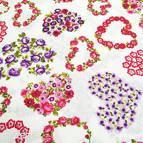 Tissu déco AROAN violet