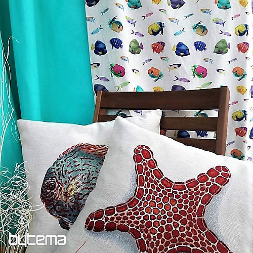 Housse de coussin tapisserie OCEAN LIFE 4