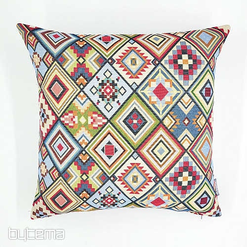 Taie d'oreiller tapisserie AZTEC grande taille