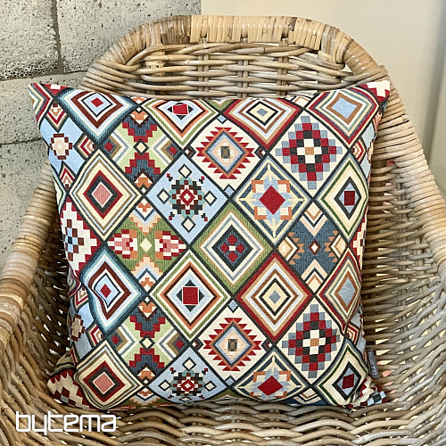 Taie d'oreiller tapisserie AZTEC grande taille