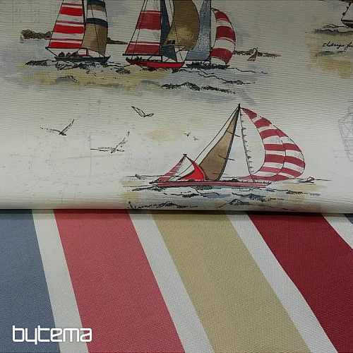 Tissu décoratif VELERO RAYA