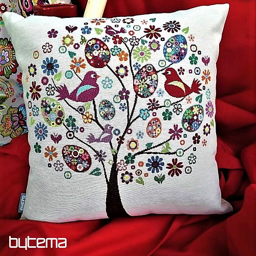 Housse de coussin tapisserie TREE SPRING