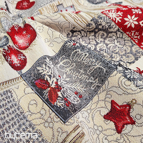 Tissu de tapisserie NOËL MODERNE