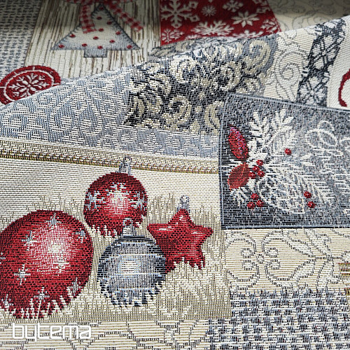 Tissu de tapisserie NOËL MODERNE