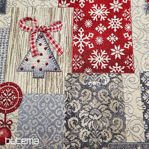 Tissu de tapisserie NOËL MODERNE