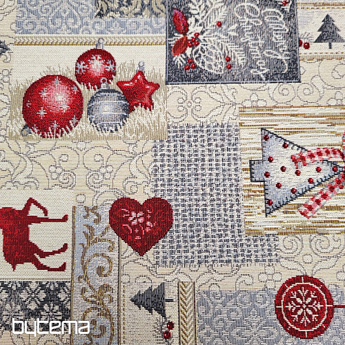 Tissu de tapisserie NOËL MODERNE
