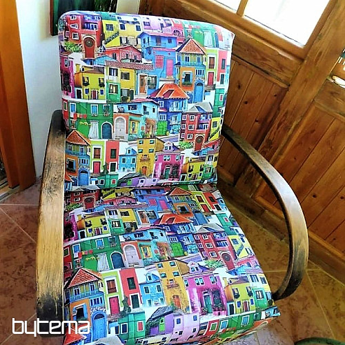 Tissu décoratif CASAS numérique