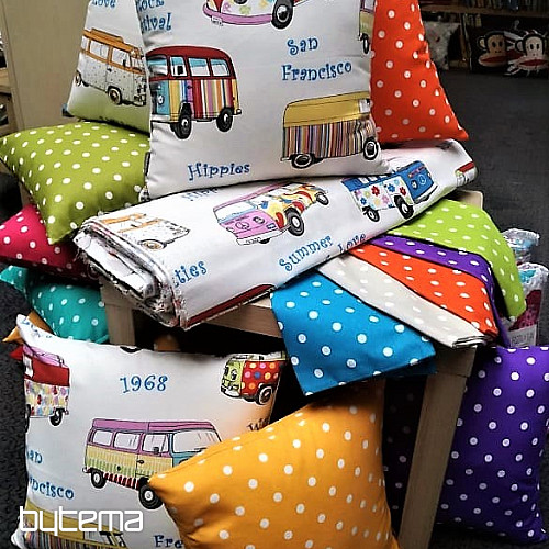 Tissu décoratif HIPPIES