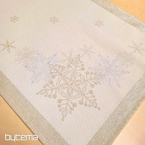 Nappes et foulards de Noël ARGENT NOËL Argent NATUREL